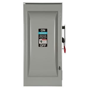 Siemens General Duty 100 Amp 240-Volt 2-Pole Outdoor Fusible Safety Switch with Neutral - GF223NR