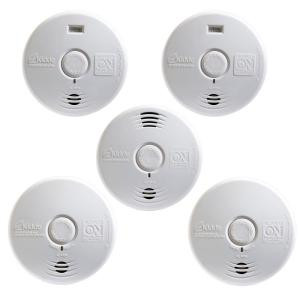Kidde Worry Free 10-Year Battery Operated Complete-Whole Home Smoke Alarm Starter (5-Pack) - 21010613