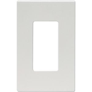 CooperWiringDevices Aspire 1-Gang Screwless Wall Plate - Silver Granite - 9521SG