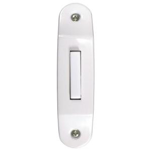 Nicor Wired Lighted Decorator Button for Prime Chime - White - DBWH