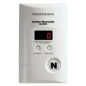 Kidde Plug-In Carbon Monoxide Alarm with Digital Display and 9-Volt Backup - KN-COPP-3