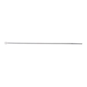 GE 8 in. Clear Cable Ties (100-Piece) - 50300