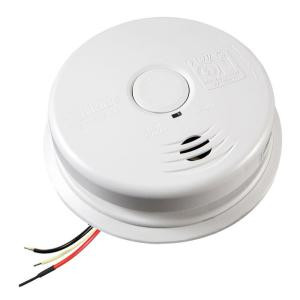 Kidde Worry Free 120-Volt Hardwired Inter Connectable Smoke Alarm with 10-Year Battery Backup - 21010407-A