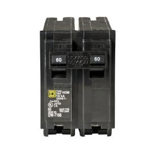 SquareD Homeline 60 Amp Two-Pole Circuit Breaker - HOM260CP