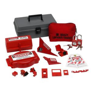 Brady Combination Lockout Toolbox with Safety Padlocks and Tags - 99684