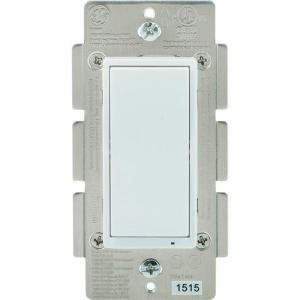 GE In-Wall On/Off Paddle Bluetooth Timer Switch - Almond/White - 13869