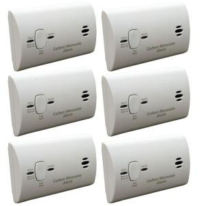 CodeOne Battery Operated Carbon Monoxide Detector (6-Pack) - KN-COB-B-LPM