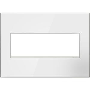 Legrandadorne 3-Gang 2 Module Wall Plate - Mirror White - AWM3GMW4
