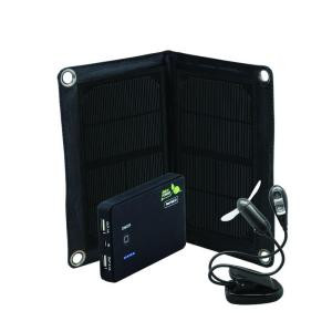 NaturePower PowerBank Deluxe 6-Watt Solar Charging Kit with Mini Fan/LED Light - 59801