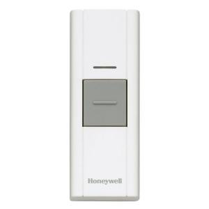 Honeywell Add-on or Replacement Push Button, White, Compatible w/Honeywell 300 Series and Decor Chimes - RPWL300A