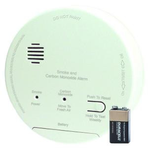 Gentex Hardwired Interconnected Photoelectric Smoke and CO Alarm with Dualink, Battery Backup and Relay Contacts - GN-503F