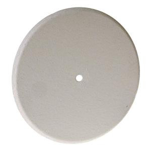 Bell 5 in. Round Blank Metal Flat Cover - White Textured - 5652-1