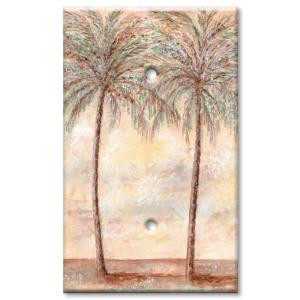 ArtPlates Palm Trees Blank Wall Plate - BLS-379