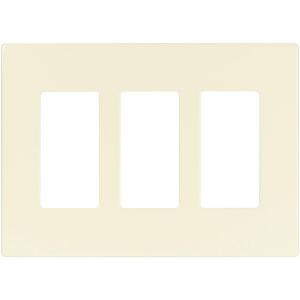 CooperWiringDevices Aspire 3-Gang Screwless Wall Plate - Desert Sand - 9523DS