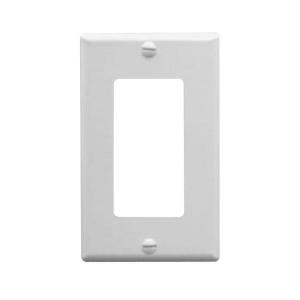ICC 1 Gang Wall Switch Plate - White - ICC-IC107F4CIV