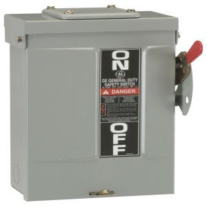  60 Amp 240-Volt Non-Fuse Outdoor General-Duty Safety Switch - TGN3322R