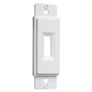 HubBellTayMac Masque 5000 Toggle Adapter Plate - White - AD40W