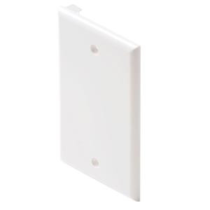 Steren 1-Gang Blank Wall Plate - White - ST-200-258WH