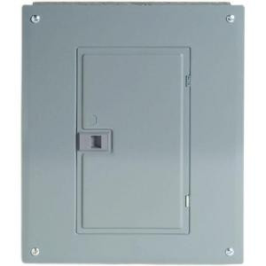 SquareD Homeline 125 Amp 12-Space 12-Circuit Indoor Main Lugs Load Center with Cover - HOM12L125C