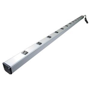 Wiremold 15 ft. 12-Outlet Industrial Power Strip with Lighted On/Off Switch - UL2064BD
