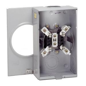 Eaton 200 Amp Single Meter Socket (ConEd Approved) - URS202BCRCH