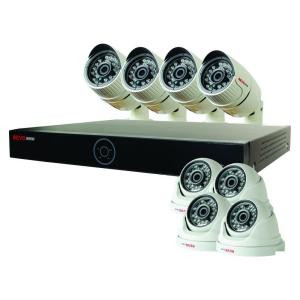 Revo Genesis HD 16-Channel 2TB NVR Surveillance System with (8) 1080p 2MP Cameras - RG161D4CB4C-2T