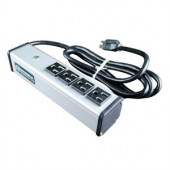 Wiremold 6 ft. 4-Outlet Compact Power Strip - UL101BC