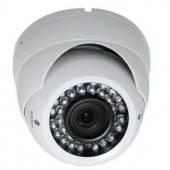 SPT Wired Indoor/Outdoor Night Vision Vandal Proof Dome Camera with 1000TVL Resolution and 2.8 to 12 mm Lens - INS-D1200W
