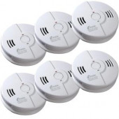 Kidde Battery Operated Combination Smoke and CO Alarm with Voice Alert (6-Pack) - KN COSM BA
