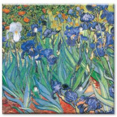 ArtPlates Van Gogh Irises 2 Blank Wall Plate - BLD-13