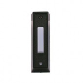IQAmerica Wired Lighted Doorbell Push Button - Black and White - DP-1102A