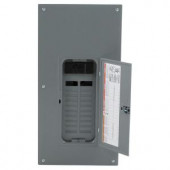 SquareD Homeline 200 Amp 20-Space 40-Circuit Indoor Main Plug-On Neutral Breaker Load Center with Cover - HOM2040M200PC