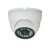 SPT Wired 550TVL 1/3 in. 3 Axis IR Dome Camera with Super Sensitivity CCD, 3.6 mm IR Lens Color/Mono - White - CIR-BA44FB