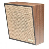Valcom Dual-Input Woodgrain Wall Speaker - Weave - VC-V-1222