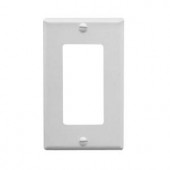 ICC 1 Gang Wall Switch Plate - White - ICC-IC107F2CWH