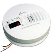 Kidde Hardwired Interconnectable 120-Volt Carbon Monoxide Alarm with Digital Display and Battery Backup - KN-COP-IC