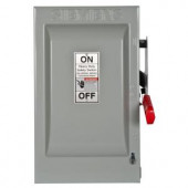 Siemens Heavy Duty 60 Amp 600-Volt 3-Pole Indoor Non-Fusible Safety Switch - HNF362