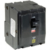 SquareD QO 30 Amp 3-Pole Plug-In Circuit Breaker - QO330CP