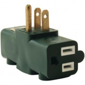Axis 3-Outlet Heavy-Duty Grounding Adapter - 45092