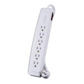 CyberPower 4 ft. 6-Outlet RJ11 Surge Protector - P604TRC1