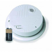 Gentex Hardwired Interconnected Photoelectric Smoke Alarm with Battery Backup and Temporal 3 Sounder - GN-303