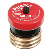 CooperBussmann 20 Amp Plug Type Circuit Breaker - BP/MB-20