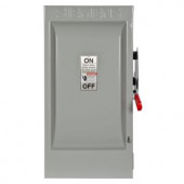 Siemens Heavy Duty 200 Amp 240-Volt 2-Pole Indoor Fusible Safety Switch with Neutral - HF224N