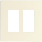 CooperWiringDevices Aspire 2-Gang Screwless Wall Plate - Desert Sand - 9522DS
