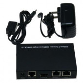 NTW HDBase-T HDMI and Networking Surface Box Extender with Cat5e/6 Ready - NHDBT-HT100BOX