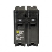 SquareD Homeline 60 Amp Two-Pole Circuit Breaker - HOM260CP