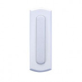 IQAmerica Wireless Battery Operated Doorbell Push Button - Colonial Style White - WP-3010