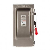 Siemens Heavy Duty 30-Amp 600-Volt 2-Pole Type 4X Non-Fusible Safety Switch - HNF261S