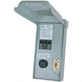 GE 70 Amp Temporary Power Outlet Box - U055C010P