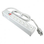 Wiremold 15 ft. 6-Outlet Office Power Strip with On/Off Switch - R612